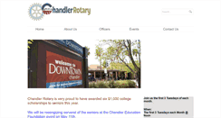Desktop Screenshot of chandler-rotary.org